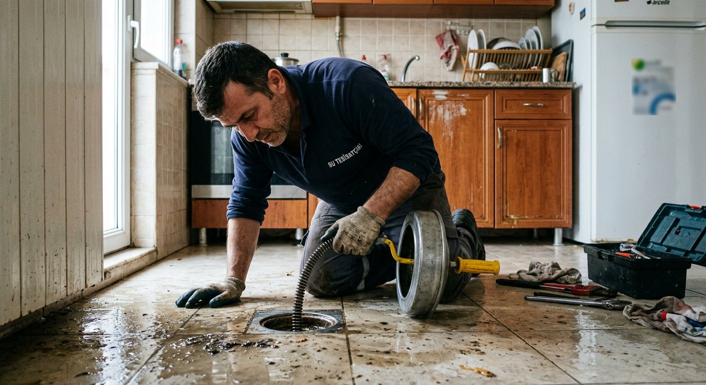 Banyo Gideri Açma